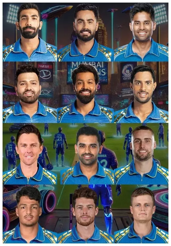 2025 IPL MI team