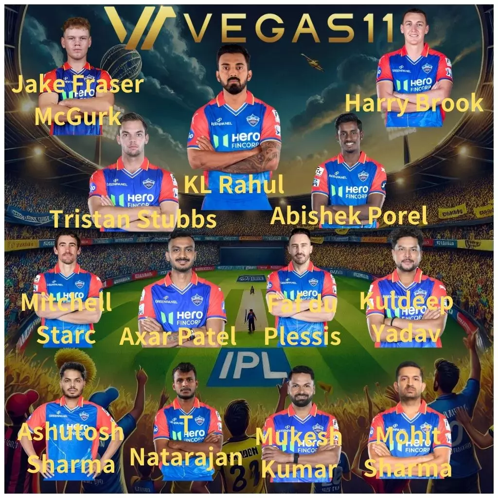 2025 IPL DC Squad