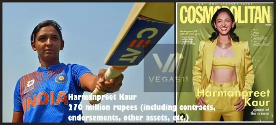 Women Cricketer Salary- Harmanpreet