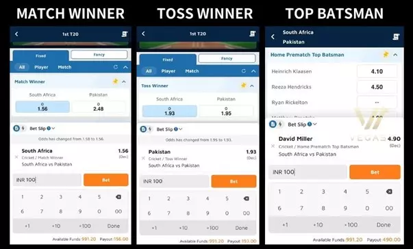 Type Of IPL Betting