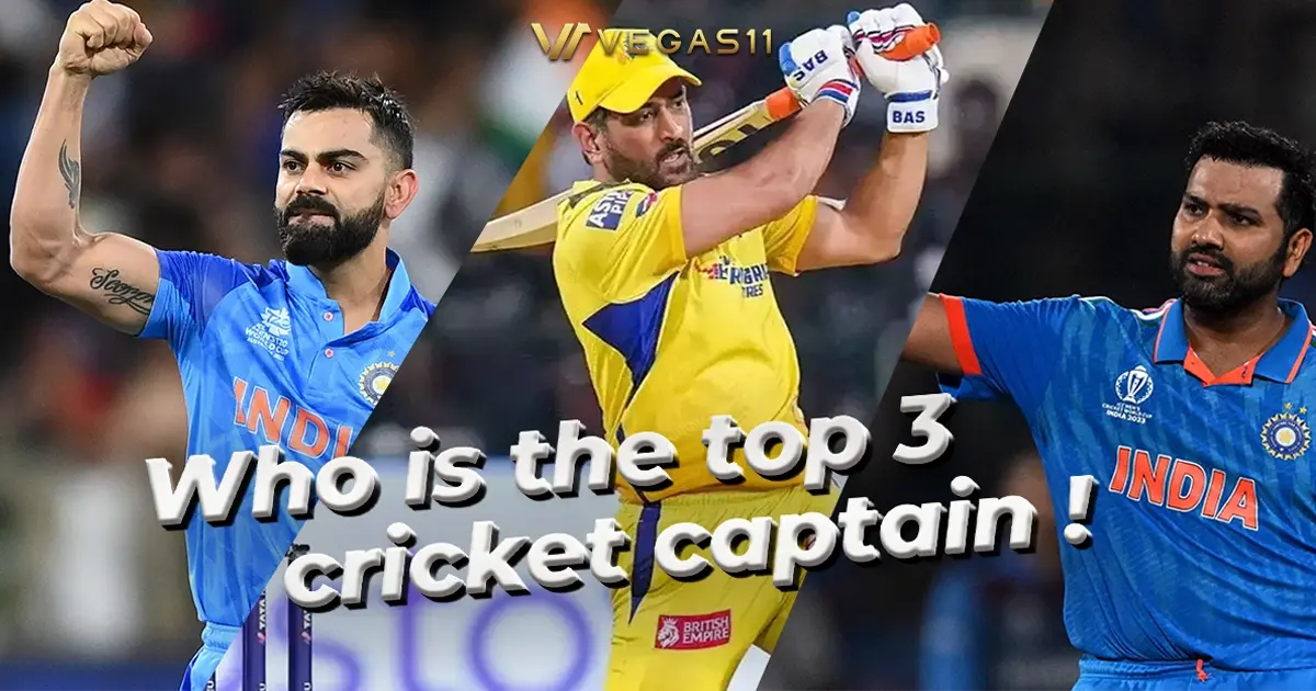 Who is the top 3 cricket captain