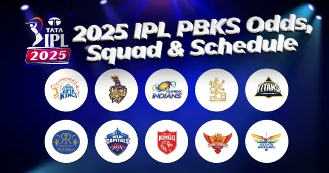 2025 IPL PBKS Odds, Squad & Schedule