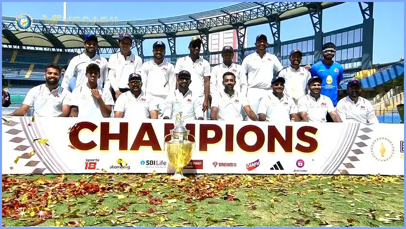 Ranji Trophy 2024 Champion - Mumbai
