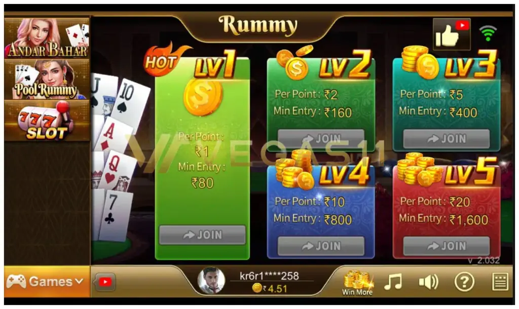 Rummy Game Hall