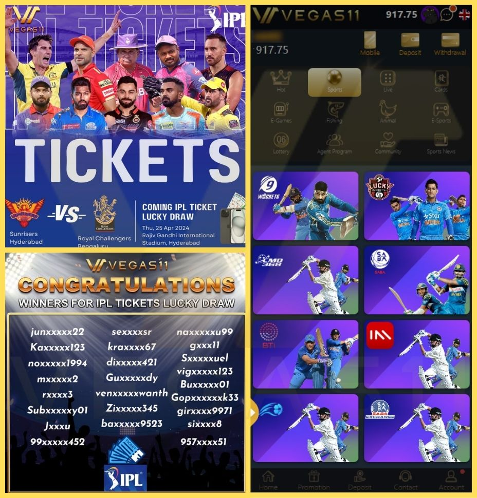 Vegas11 IPL betting site