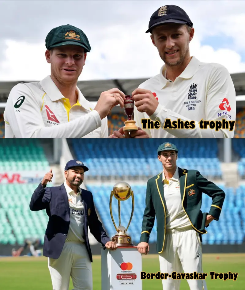 Border-Gavaskar and The Ashes trophy