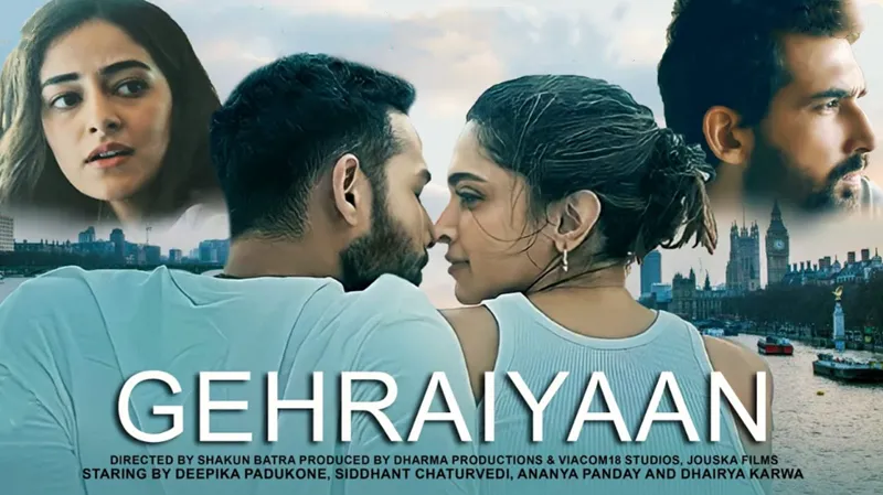 Gehraiyaan - sexy movie