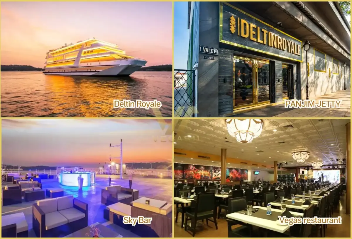 The jetty and entertainment facilities of Deltin Royale.
