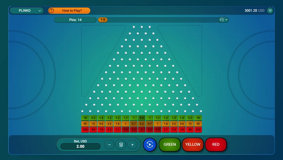 Plinko Gameplay 1 Plinko Gameplay 1