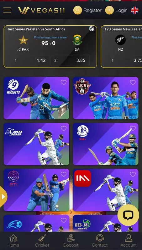 Vegas11 9wickets