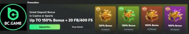 bcgame deposit bonus