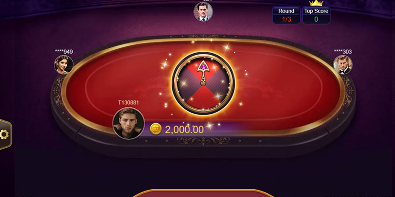 Callbreak Game Step 3: The system selects who plays first