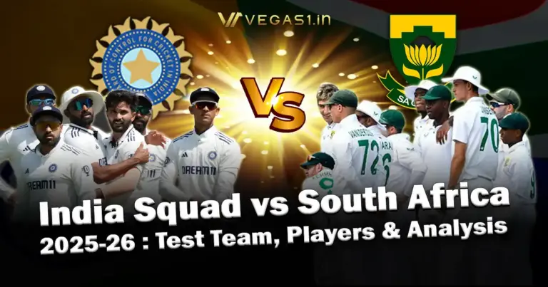 South Africa Tour of India 2025 IND Players & Analysis