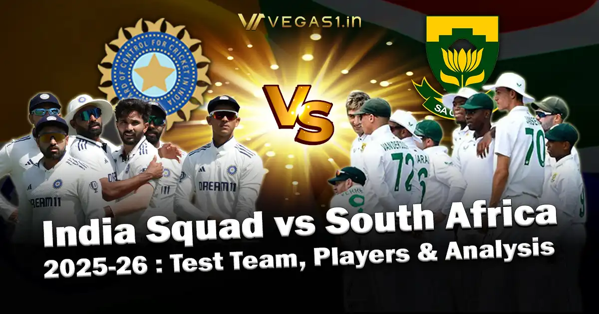 South Africa Tour of India 2025 IND Players & Analysis