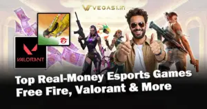 Top Online Games for Real Money in India 2025 - Free Fire, Valorant, CS2 & More
