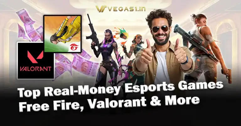 Top Online Games for Real Money in India 2025 - Free Fire, Valorant, CS2 & More