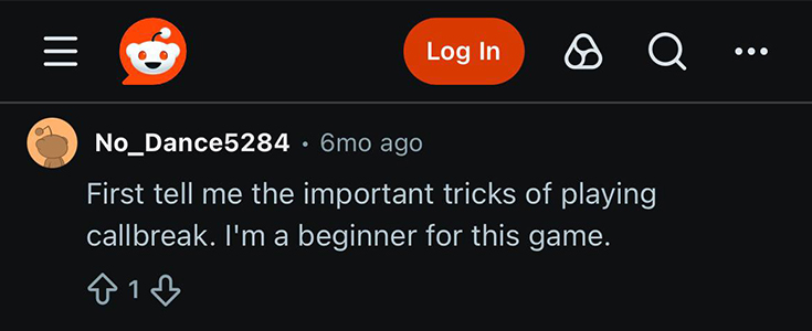 Callbreak : Reddit User Reviews