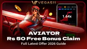 Aviator Rs 50 Free Bonus