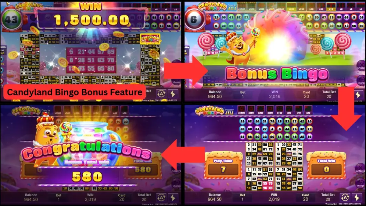 Candyland Bingo Showcase 3