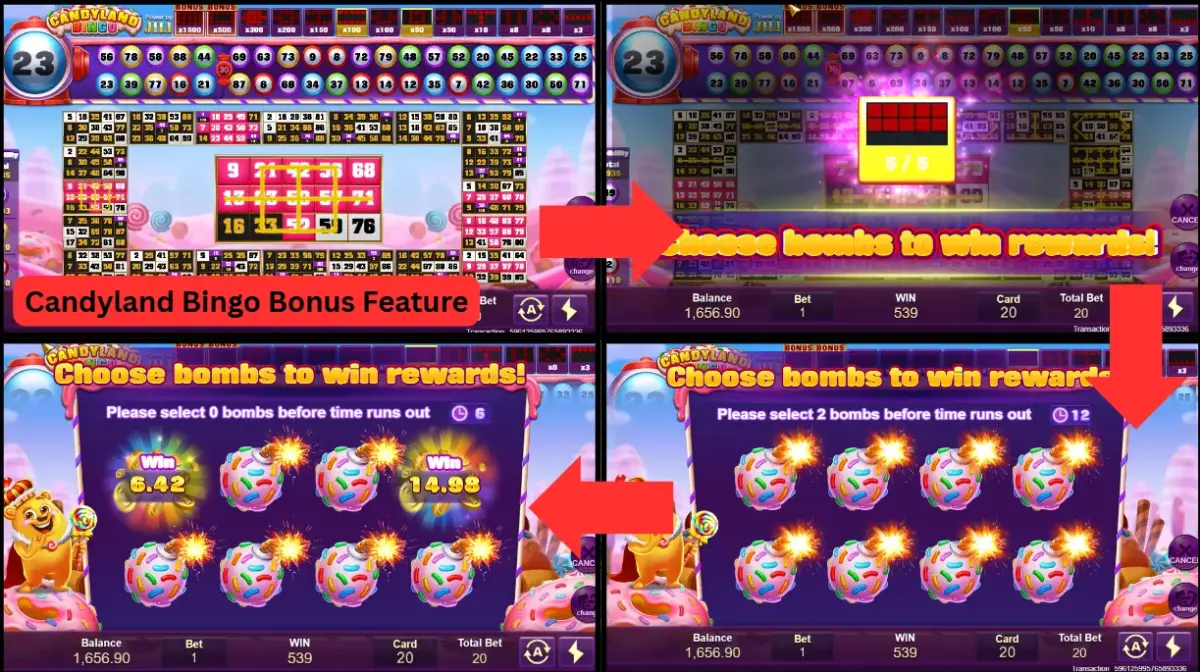 Candyland Bingo Showcase 2