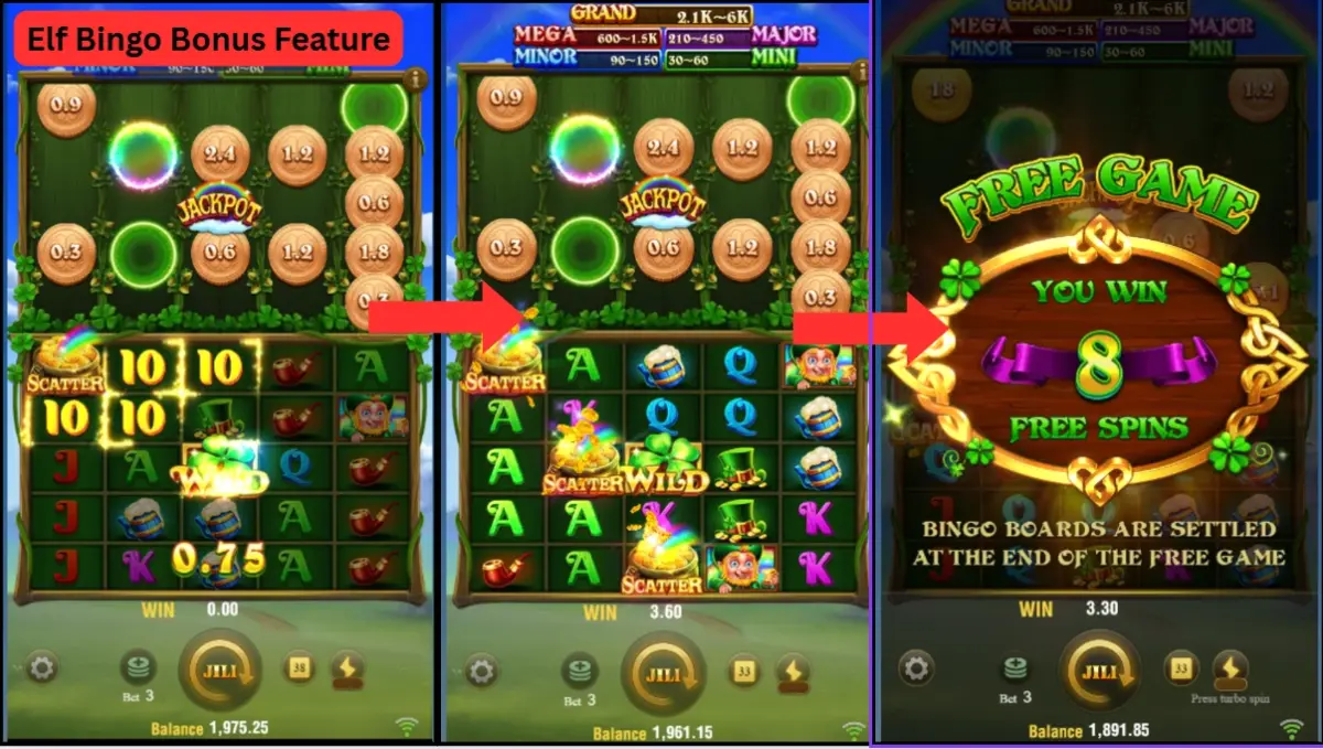 Elf bingo showcase 1