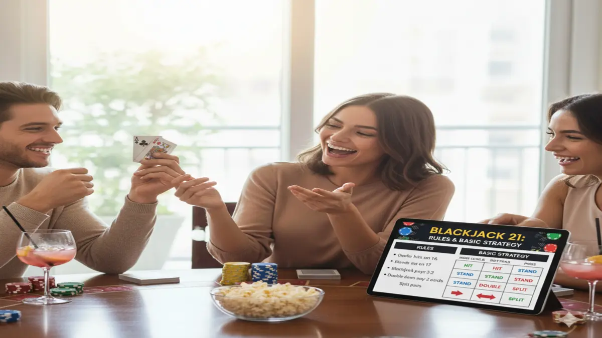 Blackjack 21: The Ultimate Guide to Rules, Odds & Strategy