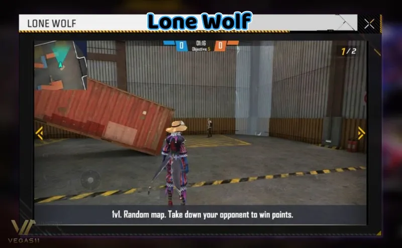 Free fire game mode: Lone Wolf
