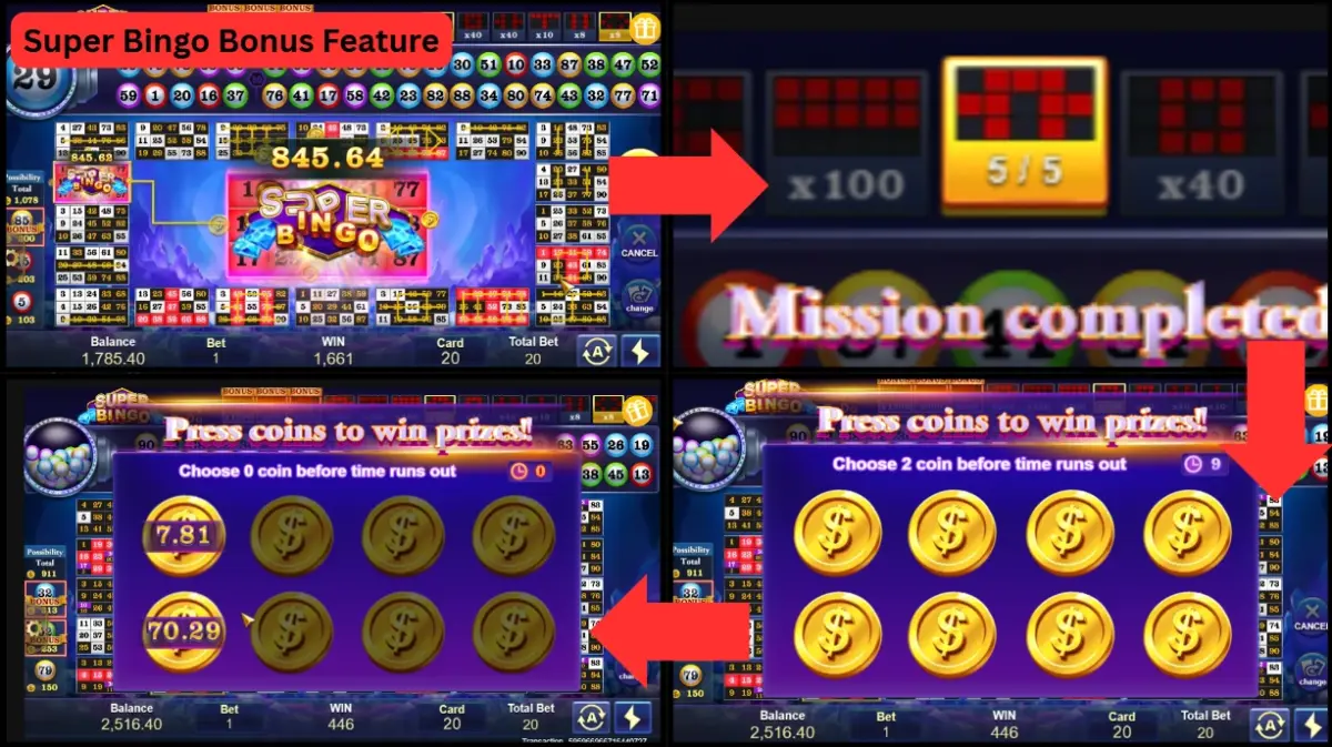 Super Bingo showcase 3