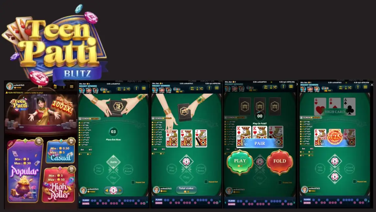 Teen Patti Blitz - Kingmidas Teen Patti Blitz - Kingmidas