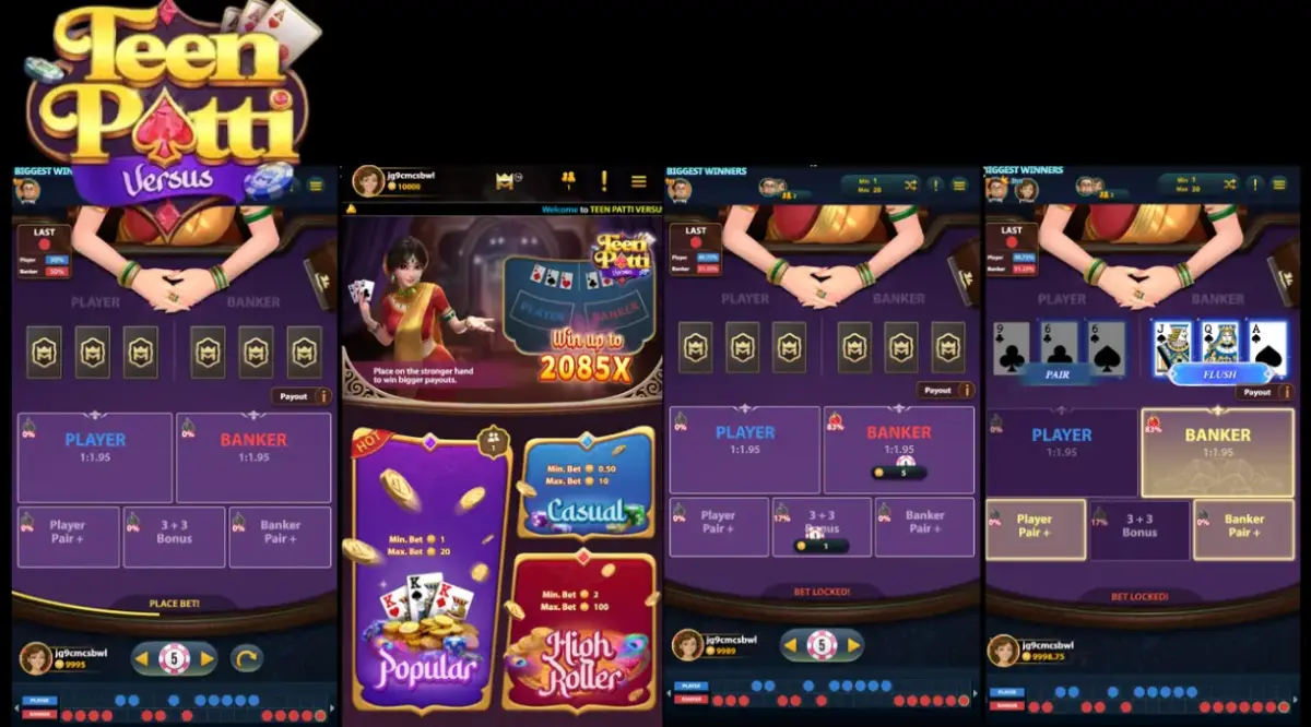 Teen Patti Versus - Kingmidas Teen Patti Versus - Kingmidas