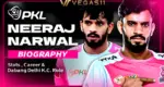 Neeraj Narwal PKL Biography: Stats, Career & Dabang Delhi K.C. Role