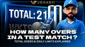 How Many Overs in a Test Match Cover