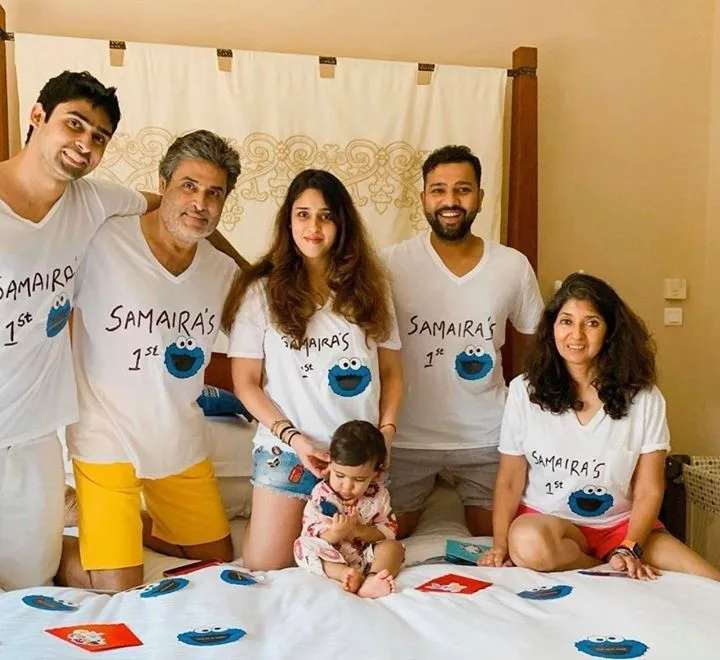 Rohit Sharma family Rohit Sharma family
