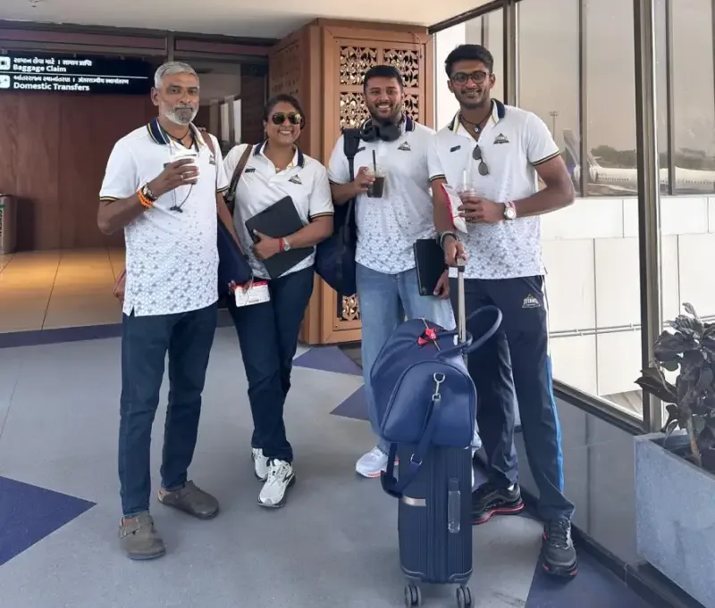 Sai Sudharsan family Sai Sudharsan family