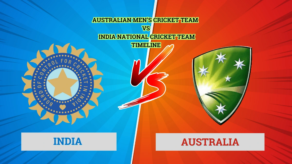 australian-mens-cricket-team-vs-india-national-cricket-team-timeline