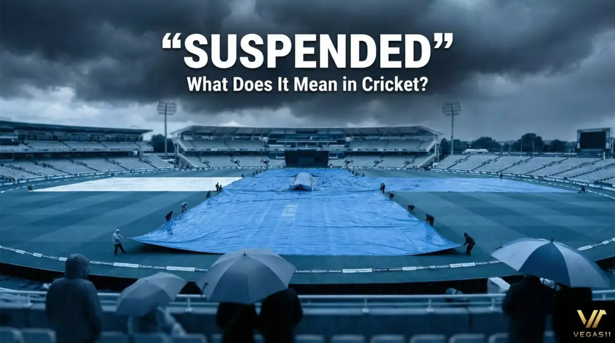 suspended meaning in cricket cover