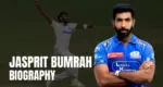 Jasprit Bumrah Biography