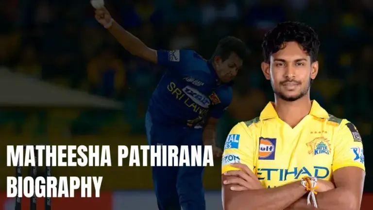 Matheesha Pathirana Biography