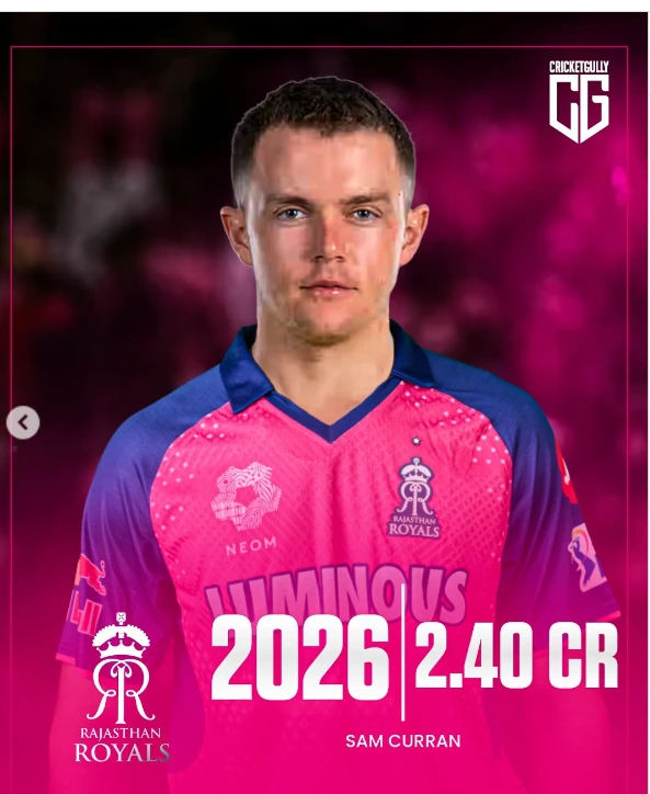 Sam Curran IPL auction 2026 Sam Curran IPL auction 2026