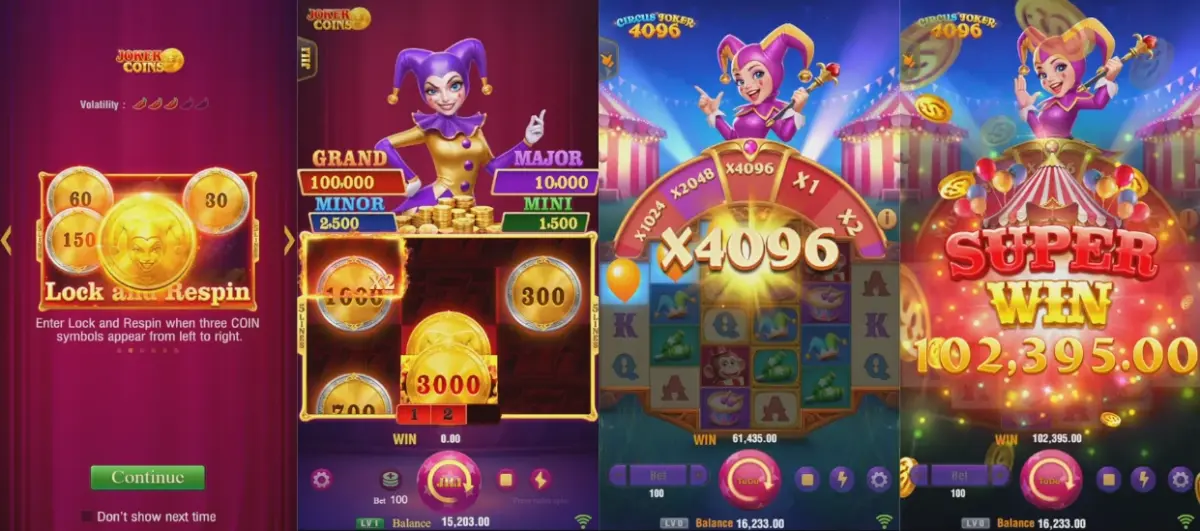 Circus Joker 4096 Circus Joker 4096