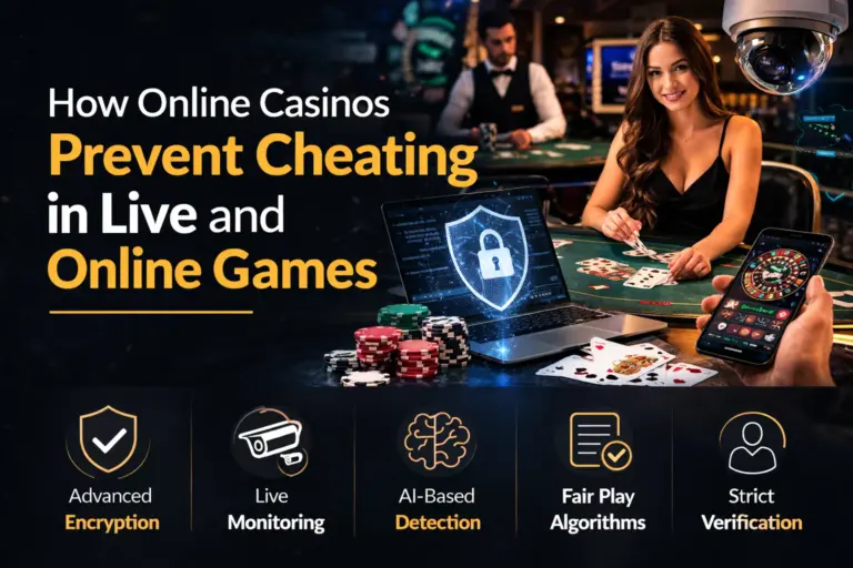 How Online Casinos Prevent Cheating in Live and Online Games