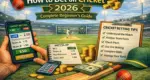 How to Bet on Cricket - 2026 Complete Beginner’s Guide