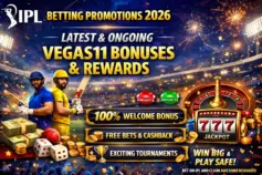 IPL Betting Promotions 2026 - Latest & Ongoing Vegas11 Bonuses & Rewards
