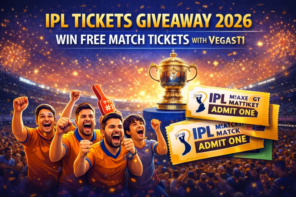 IPL Tickets Giveaway 2026 – Win Free Match Tickets with Vegas11