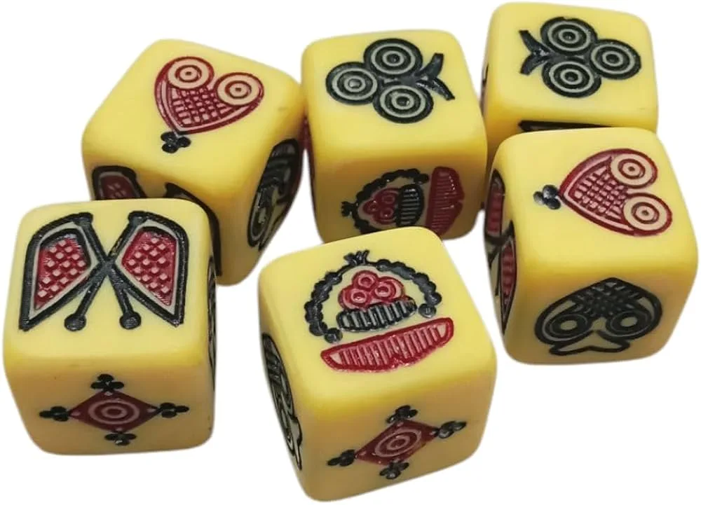 Jhandi Munda DIce Symbols Jhandi Munda DIce Symbols