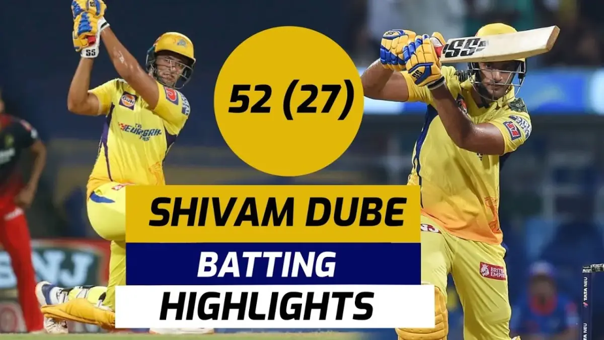 Shivam Dube Batting highlight