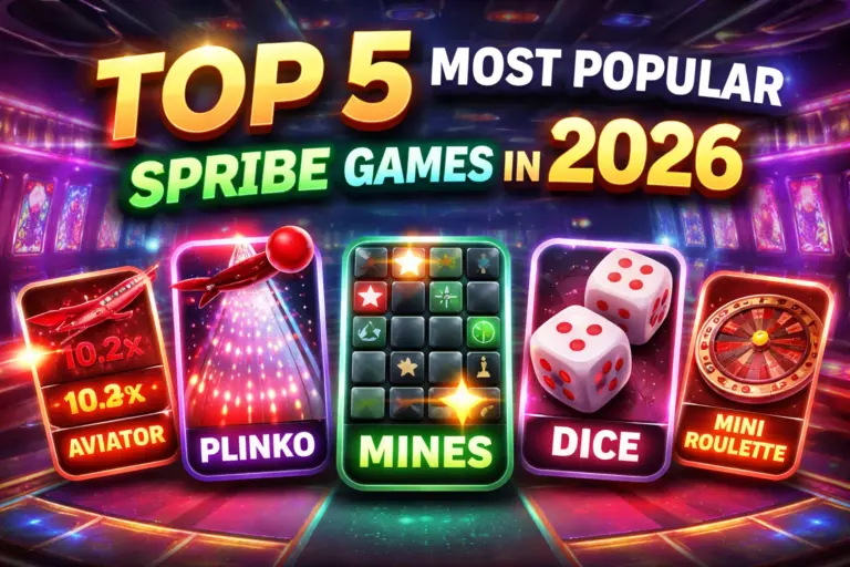 Top 5 Most Popular SPRIBE Games in 2026 - Latest Update