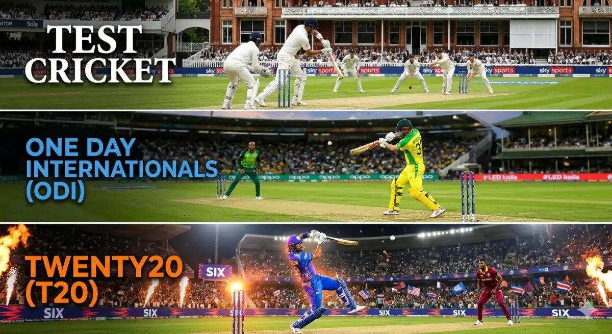 Types of Cricket Matches