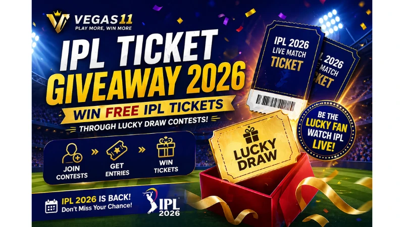 IPL Ticket Giveaway 2026: Win Free Tickets via Lucky Draw