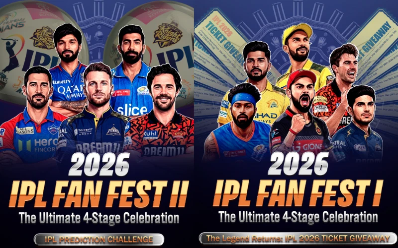 IPL ticket Giveaway 2026 by Vegas11 and many other contests